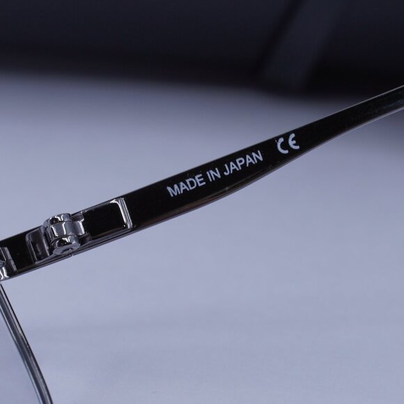 Montblanc MB0108O 002 Rectangle Eyeglasses 57mm – Ruthenium - Picture 9 of 10